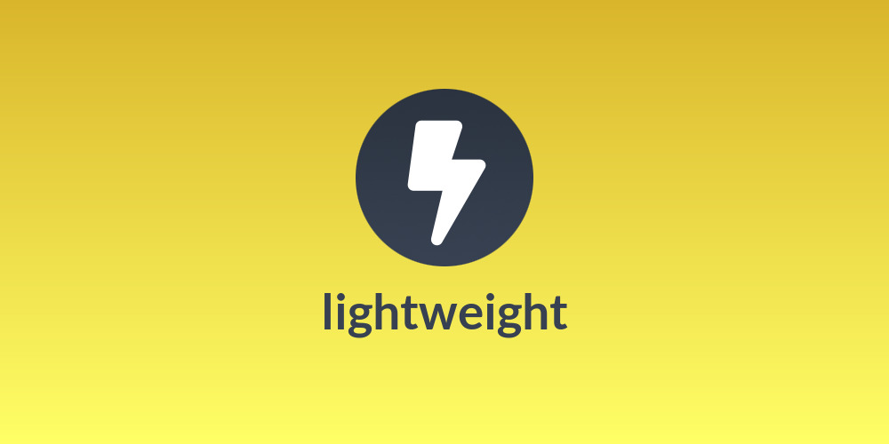 lightweight