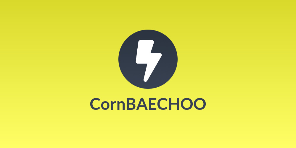 Corn🌽BAECHOO🐳