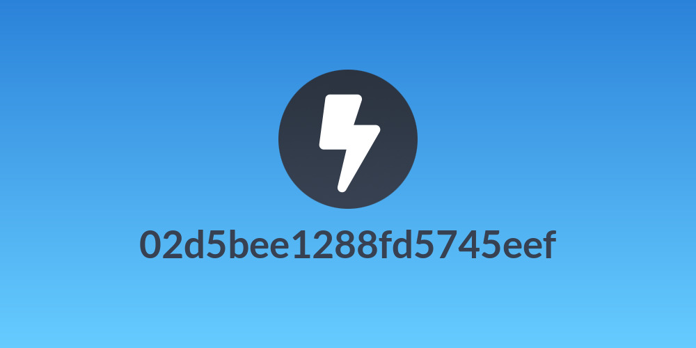 02d5bee1288fd5745eef