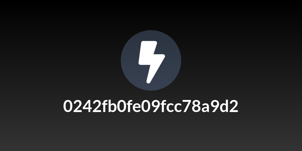 0242fb0fe09fcc78a9d2