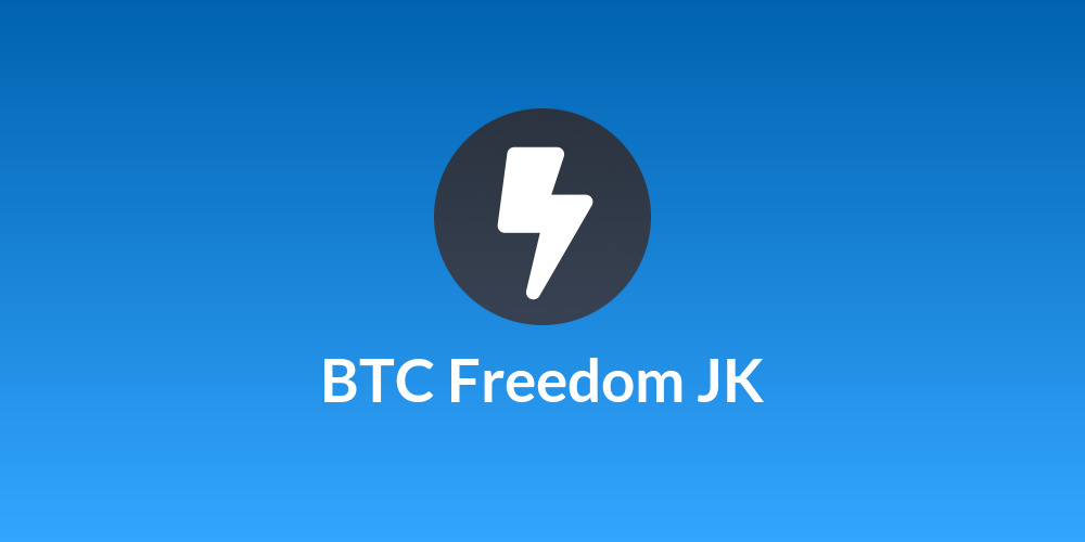 BTC Freedom JK
