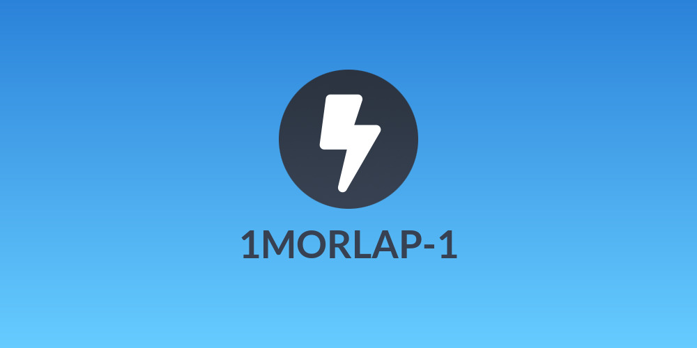 1MORLAP-1