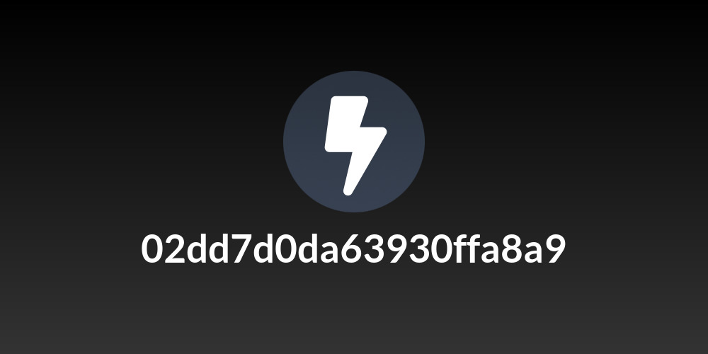 02dd7d0da63930ffa8a9
