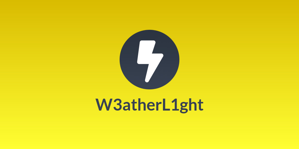 W3atherL1ght
