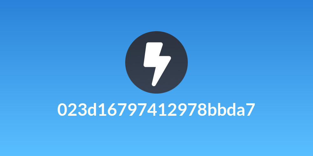 023d16797412978bbda7
