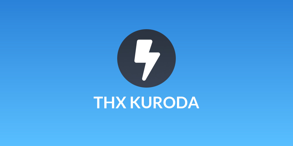 THX KURODA