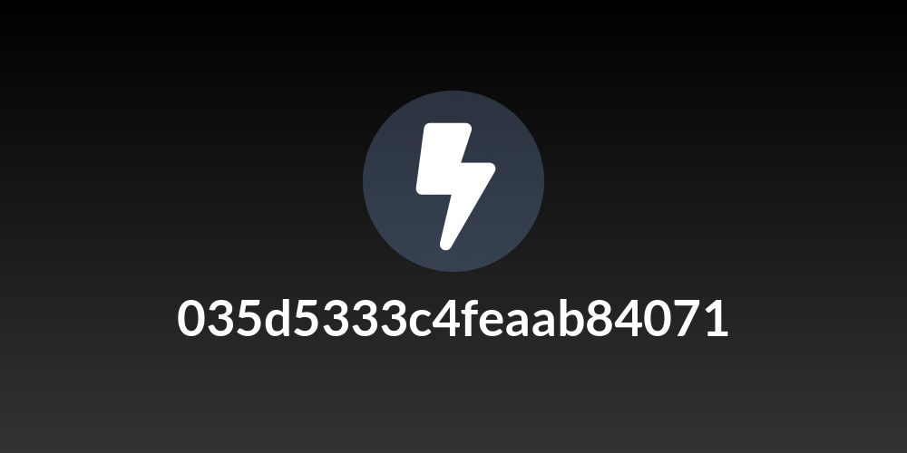 035d5333c4feaab84071