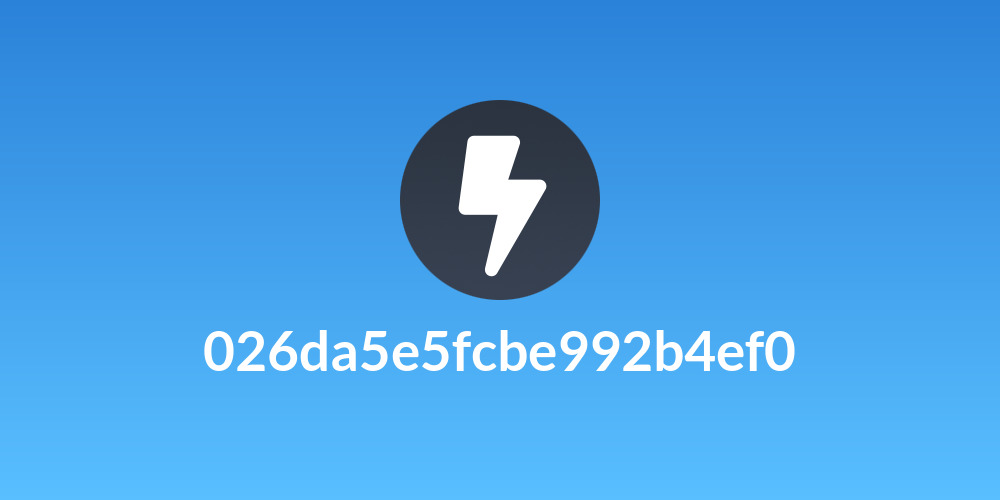 026da5e5fcbe992b4ef0
