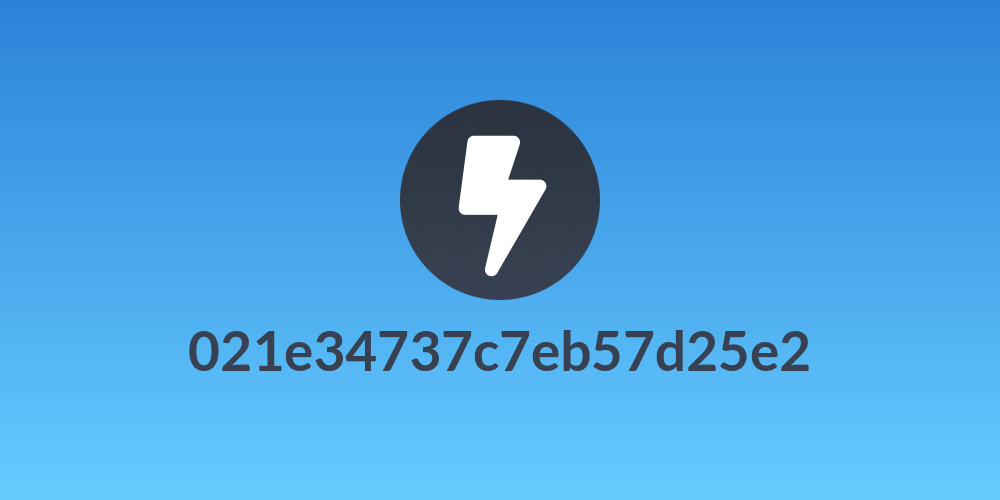 021e34737c7eb57d25e2