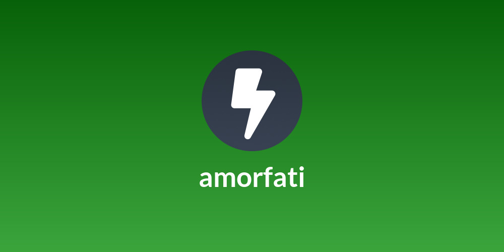 amorfati