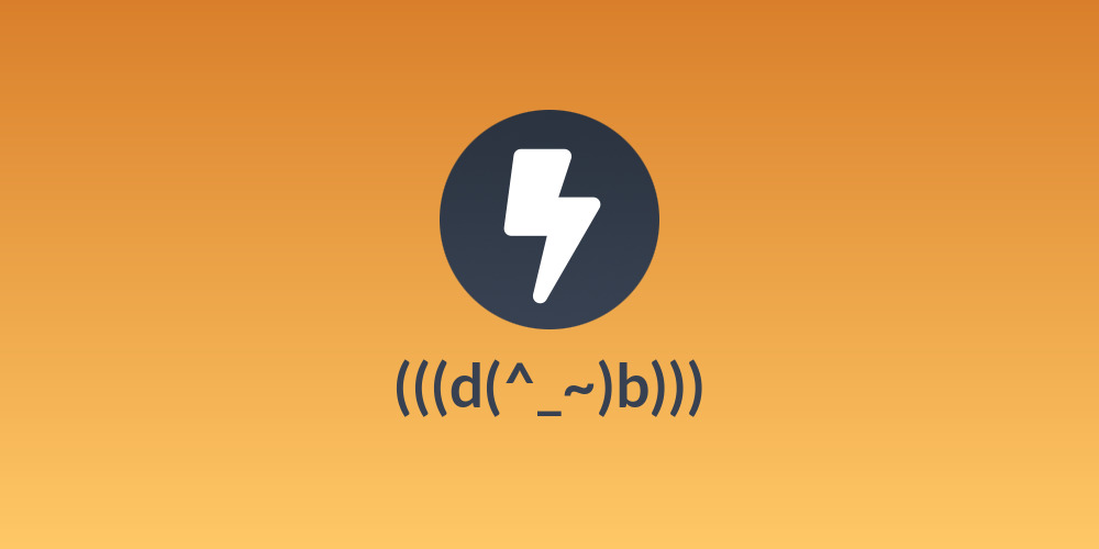 ⚡️(((d(^_~)b)))⚡️