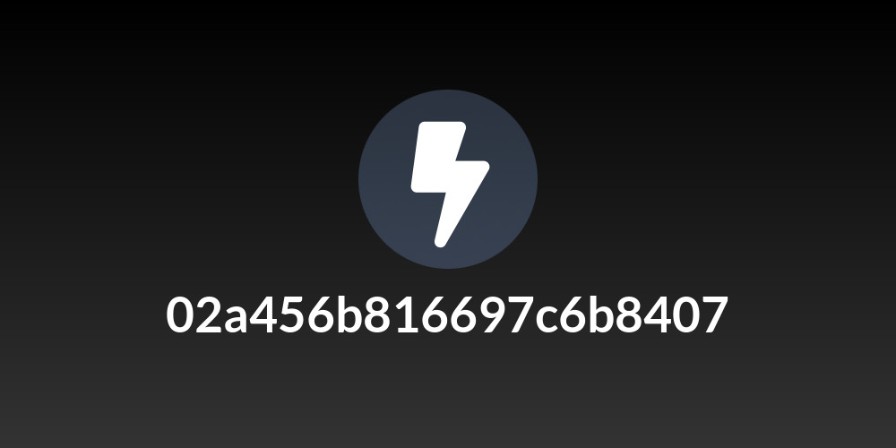 02a456b816697c6b8407
