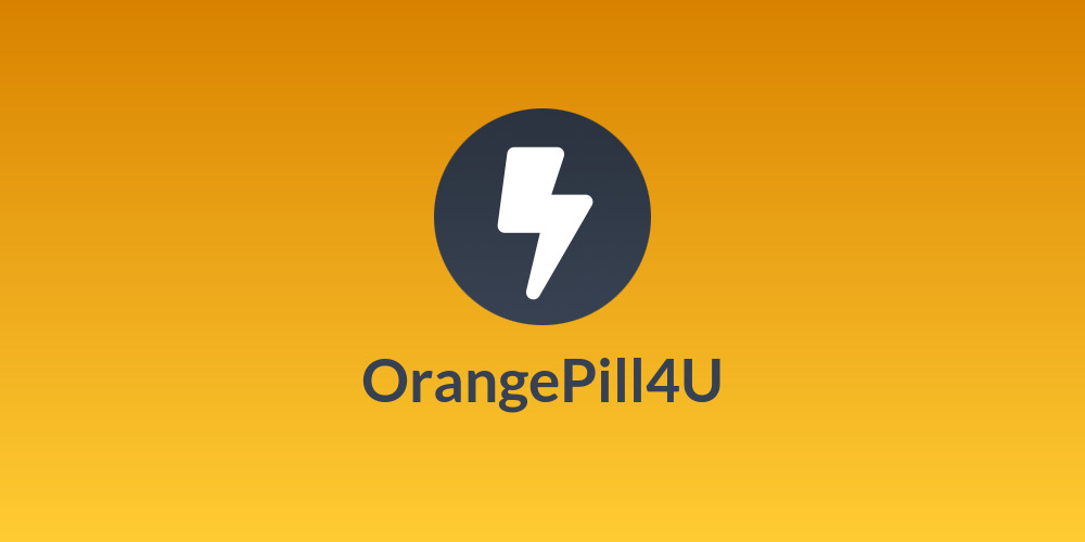 🧡💊OrangePill4U💊🧡