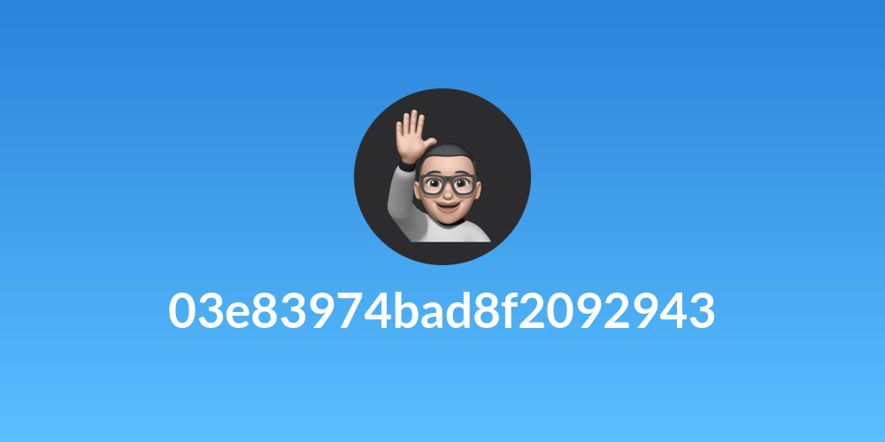 03e83974bad8f2092943