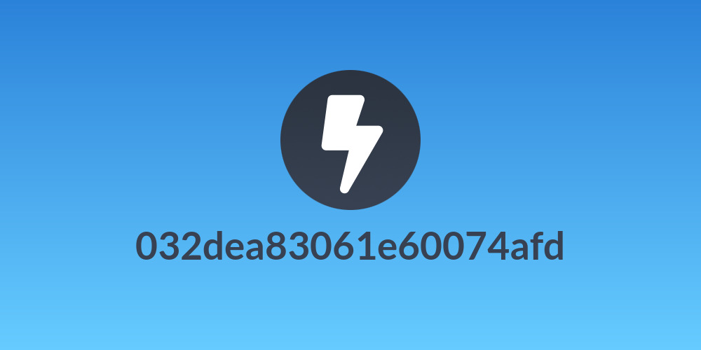 032dea83061e60074afd