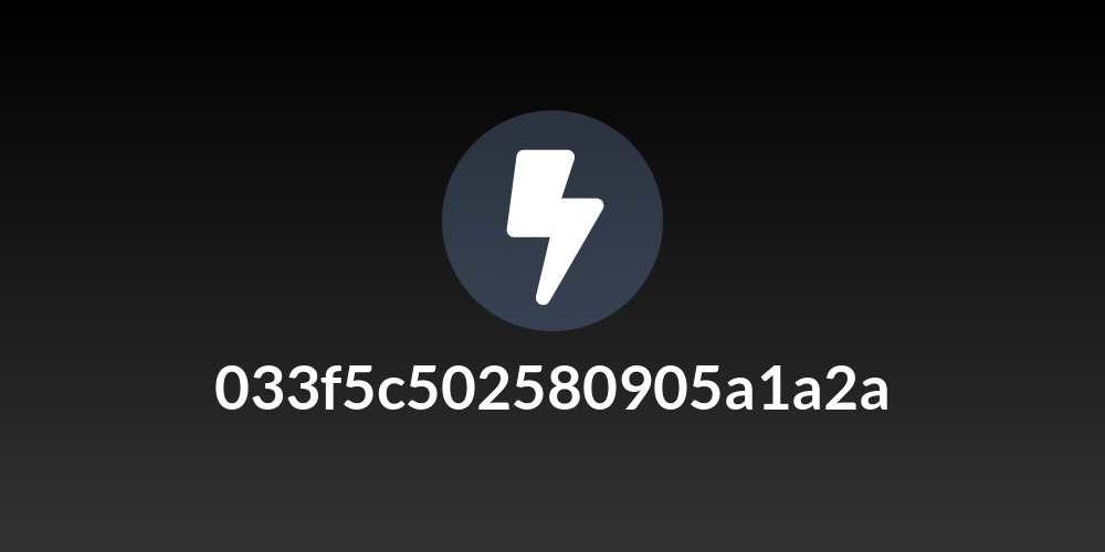 033f5c502580905a1a2a
