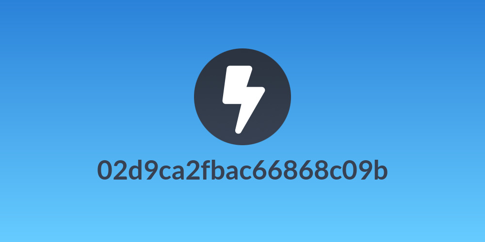 02d9ca2fbac66868c09b