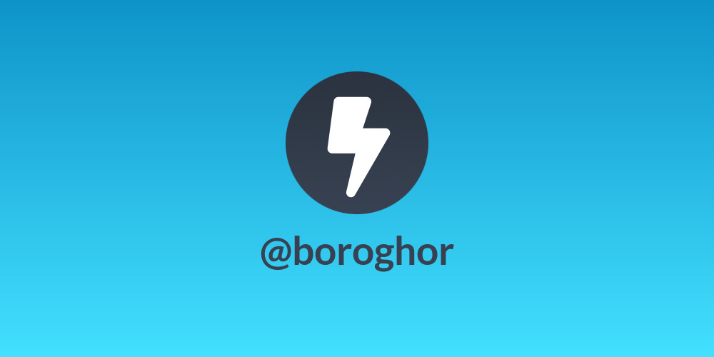 @boroghor