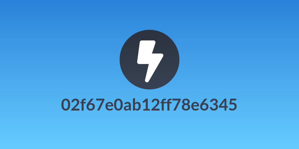 02f67e0ab12ff78e6345