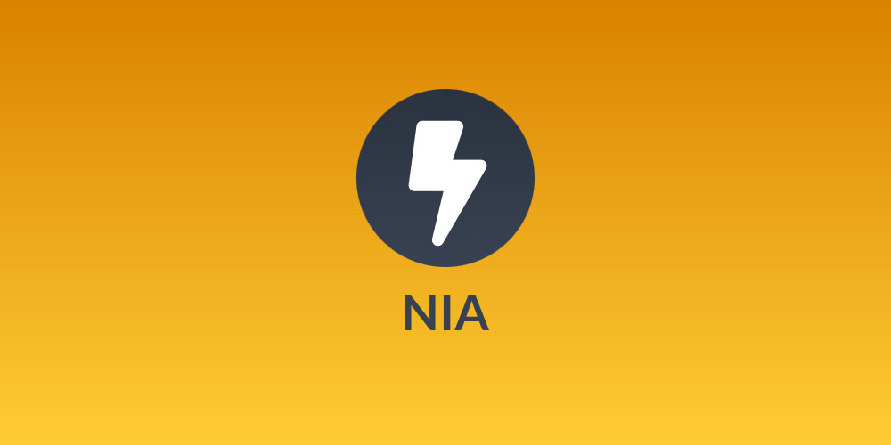 ⚡NIA⚡