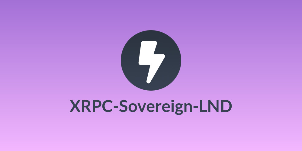XRPC-Sovereign-LND