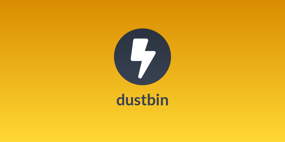dustbin