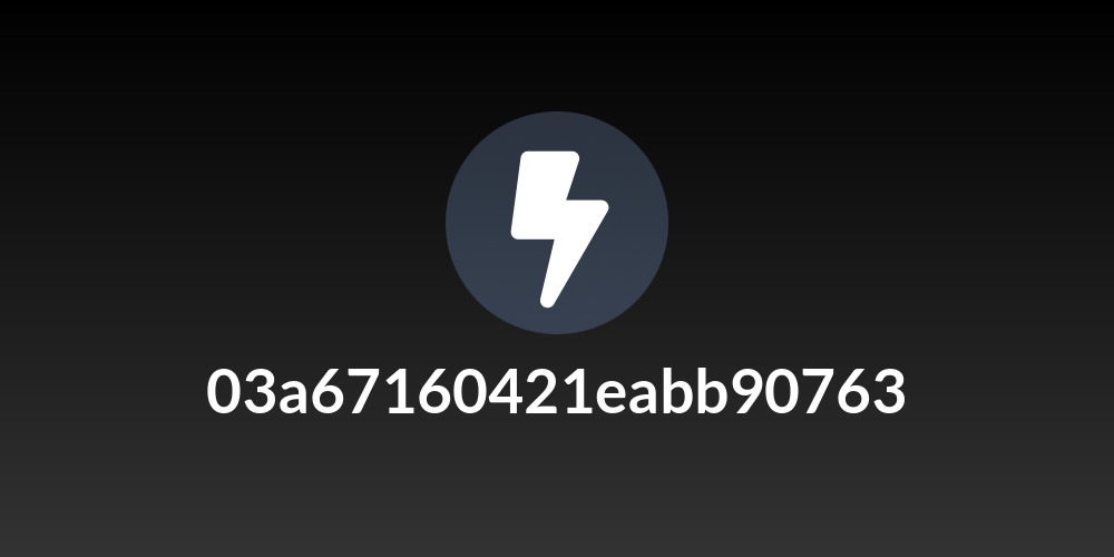 03a67160421eabb90763