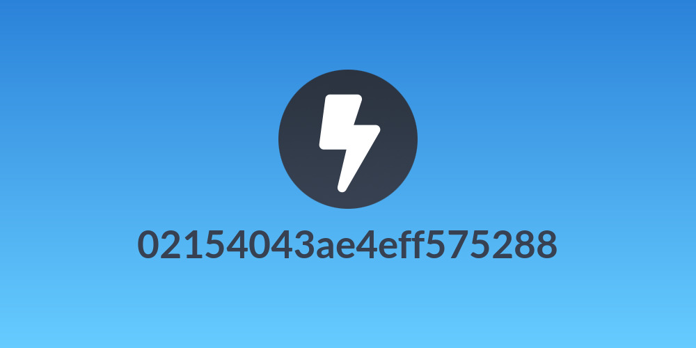 02154043ae4eff575288