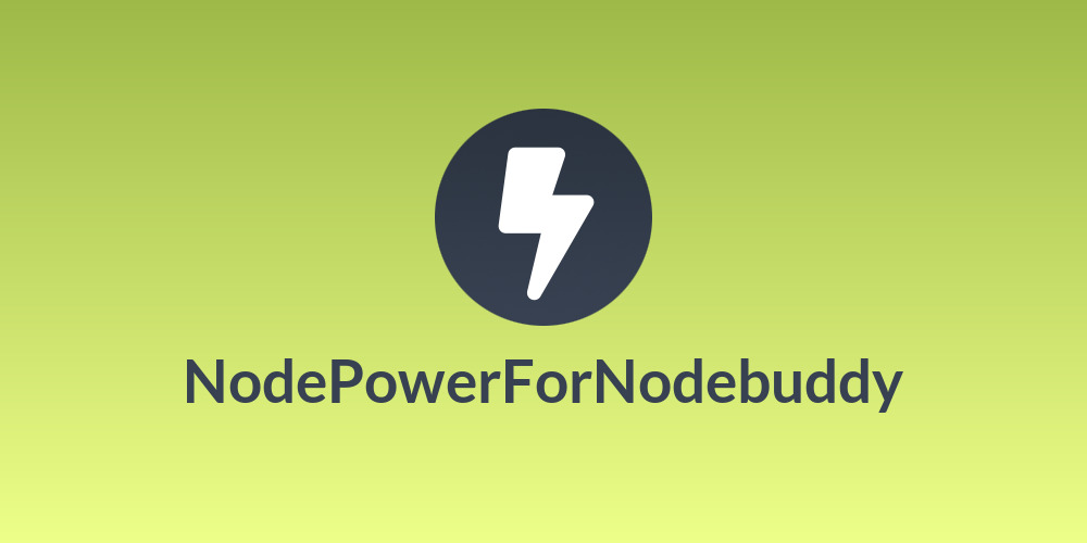 NodePowerForNodebuddy