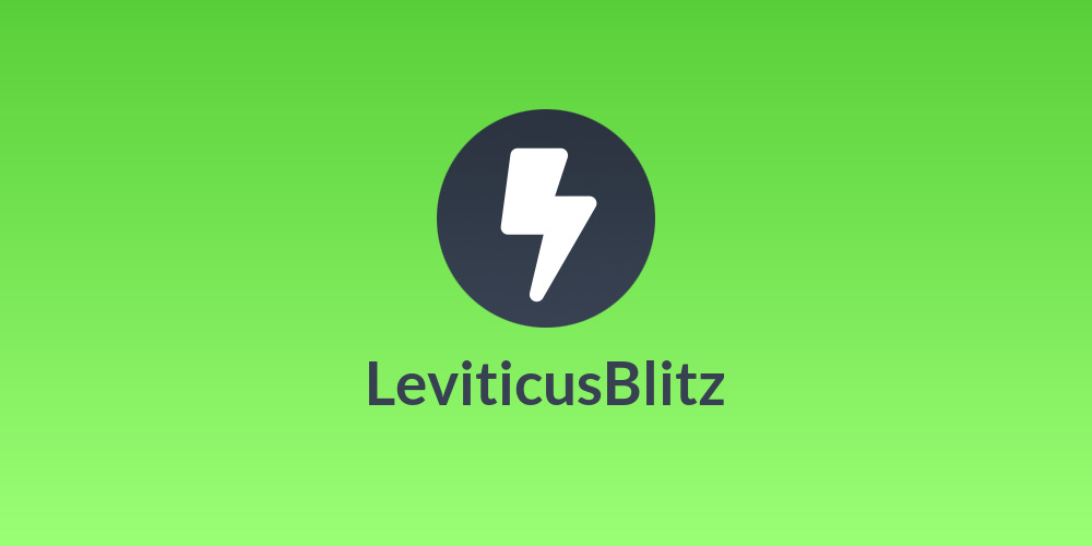 LeviticusBlitz