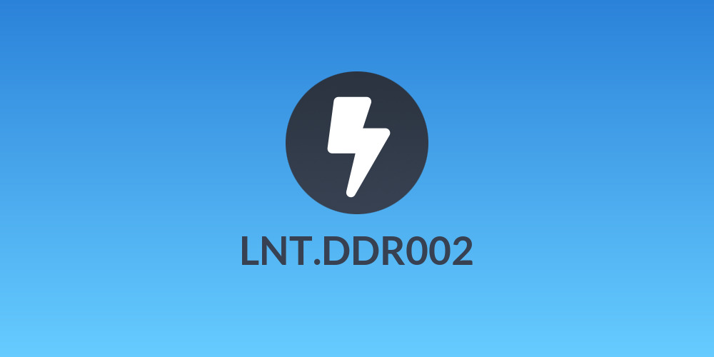 LNT.DDR002