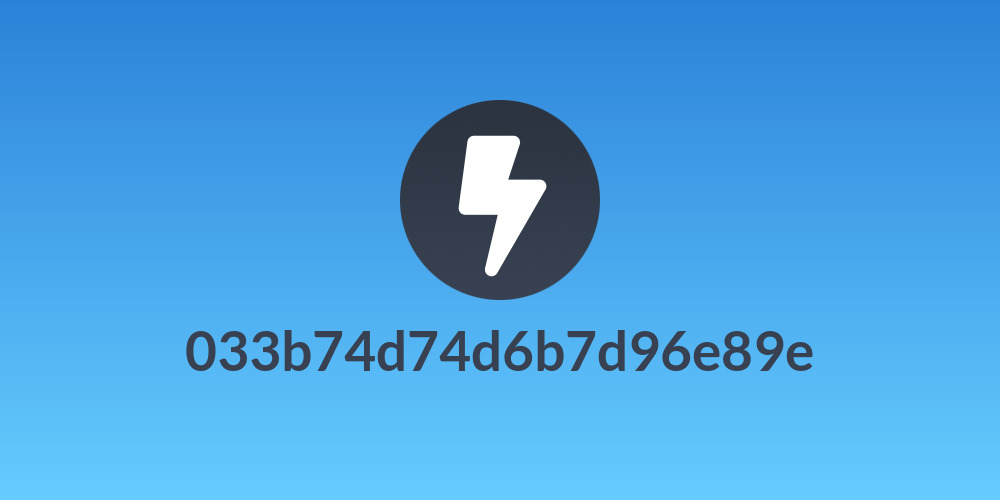 033b74d74d6b7d96e89e