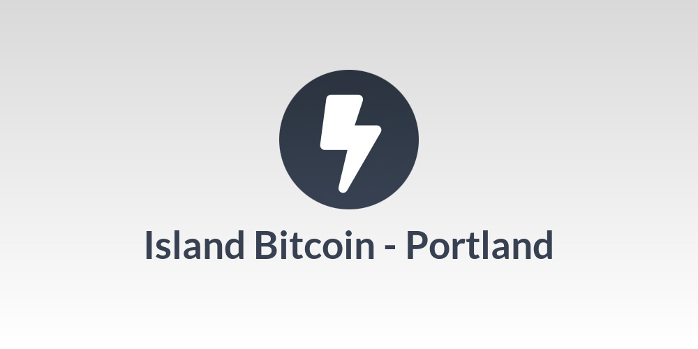Island Bitcoin - Portland