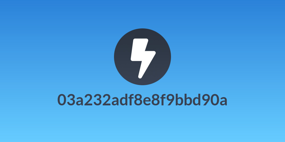 03a232adf8e8f9bbd90a