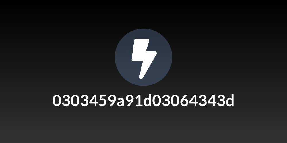 0303459a91d03064343d