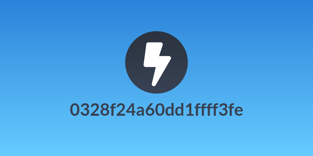 0328f24a60dd1ffff3fe