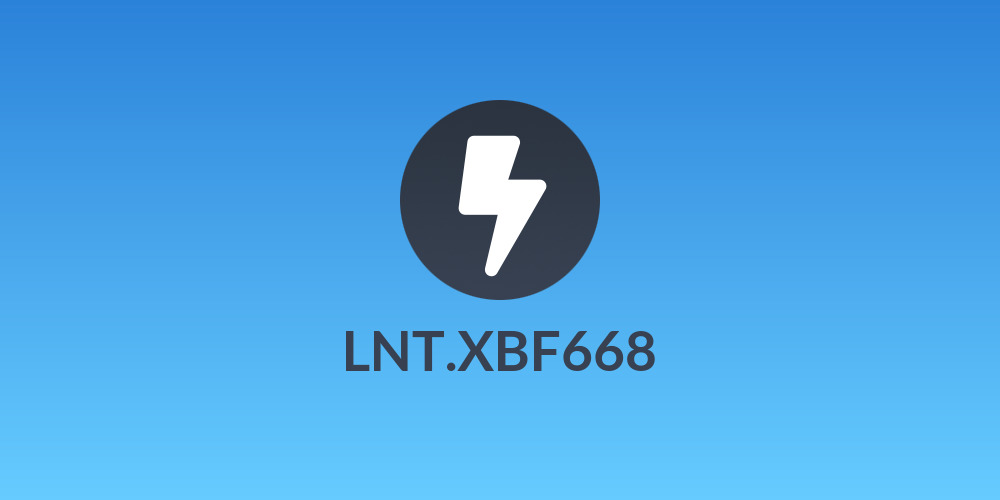 LNT.XBF668