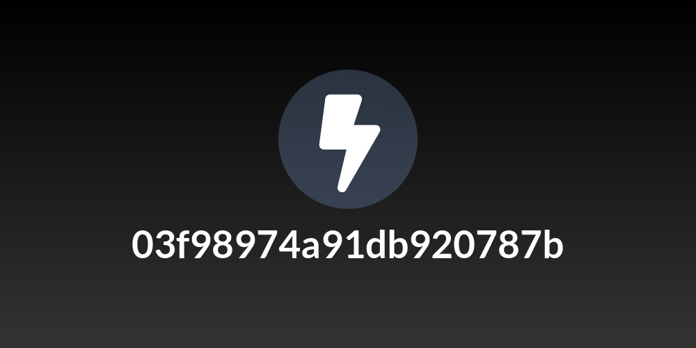 03f98974a91db920787b