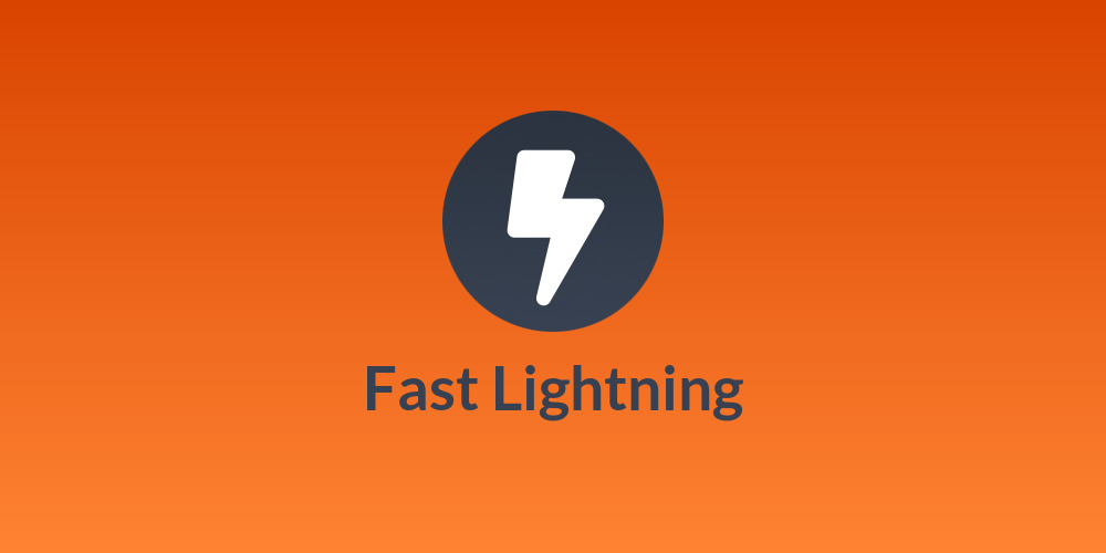 Fast Lightning