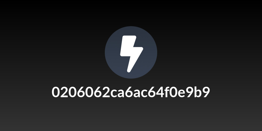 0206062ca6ac64f0e9b9