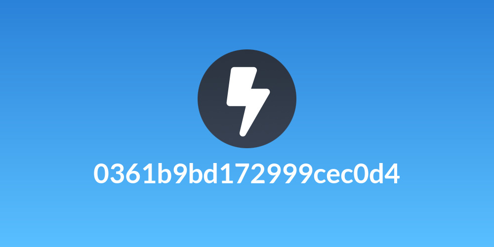 0361b9bd172999cec0d4