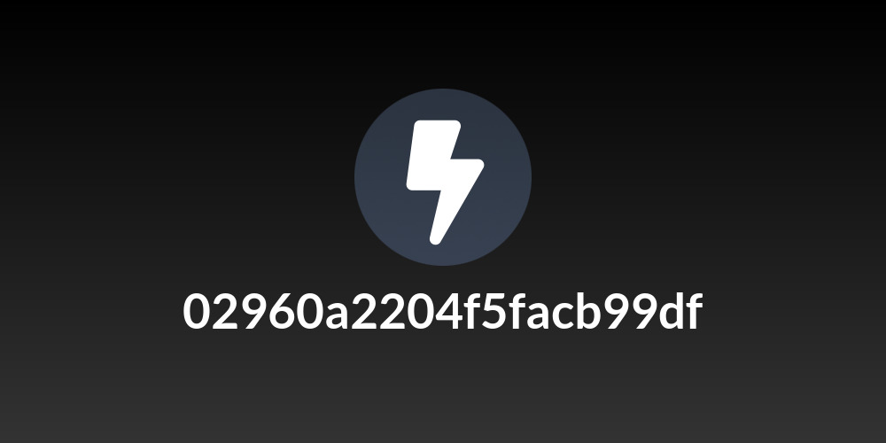 02960a2204f5facb99df