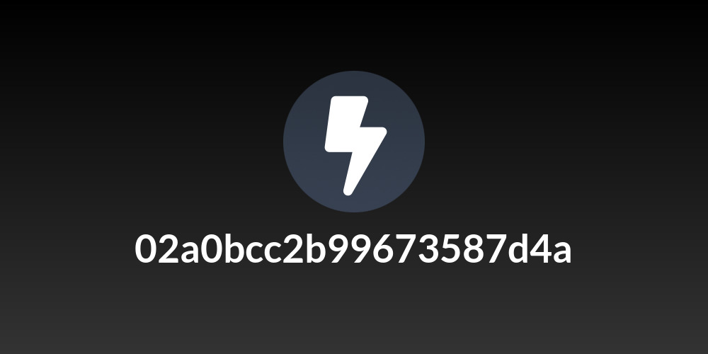 02a0bcc2b99673587d4a