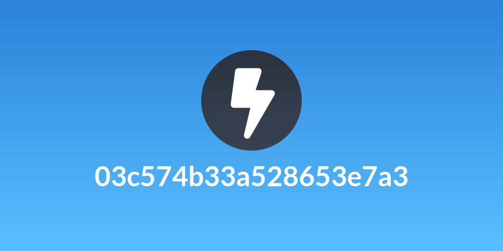 03c574b33a528653e7a3