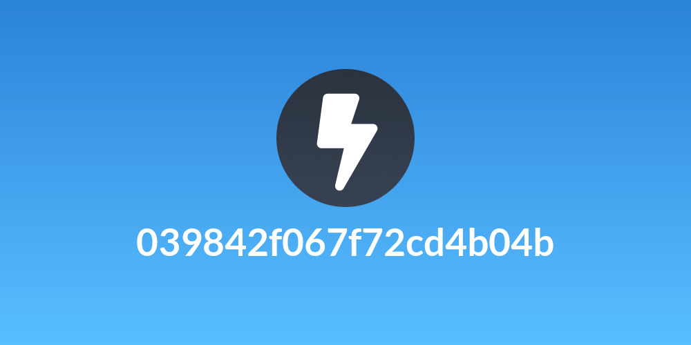 039842f067f72cd4b04b