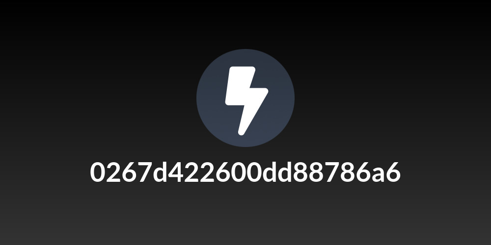 0267d422600dd88786a6