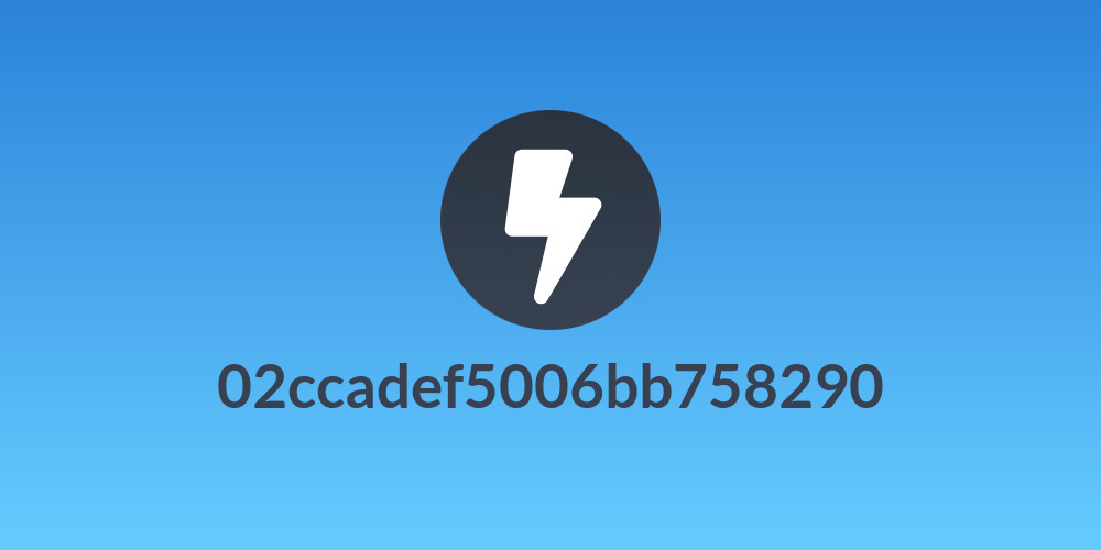 02ccadef5006bb758290