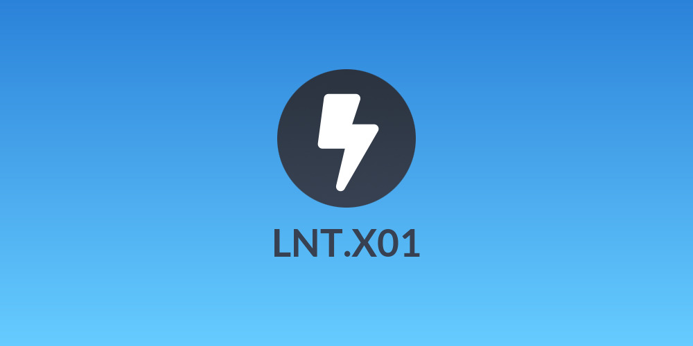 LNT.X01