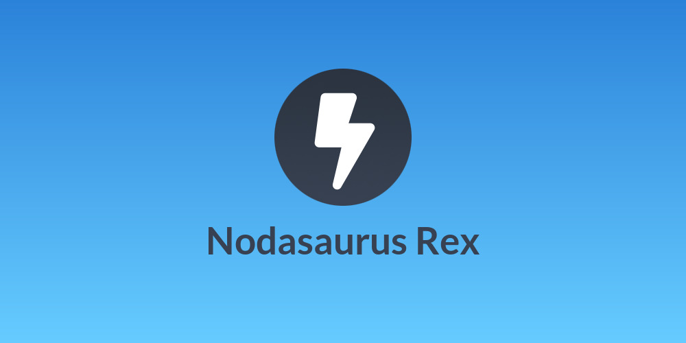 Nodasaurus Rex