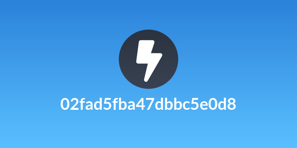 02fad5fba47dbbc5e0d8